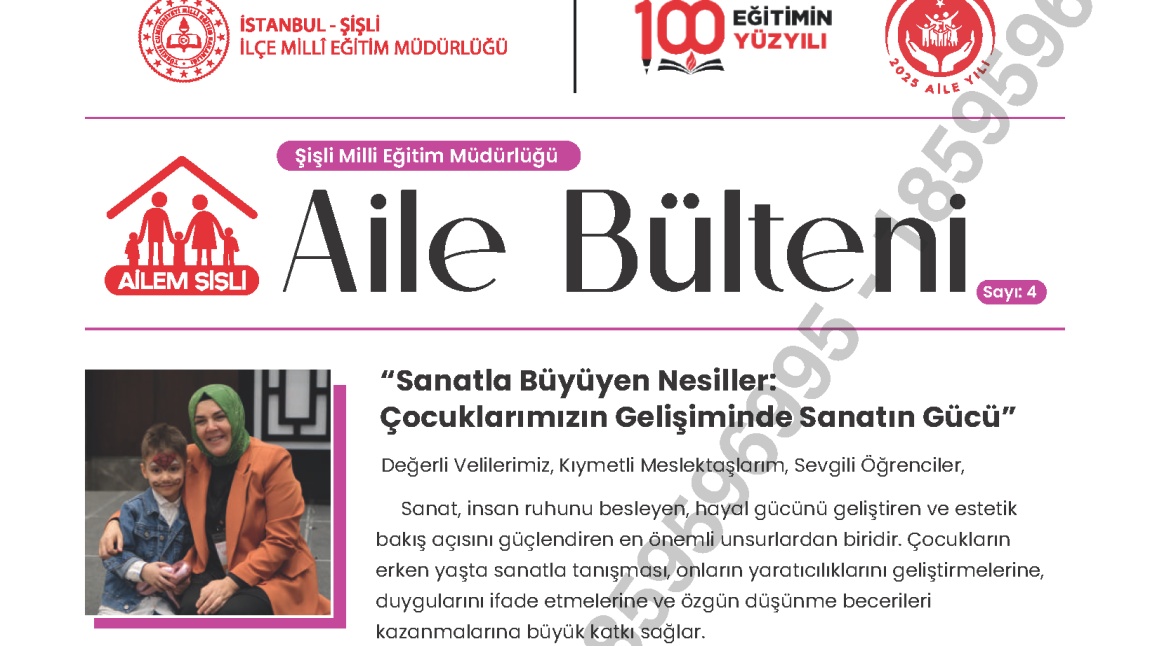 AİLE BÜLTENİ (4. SAYI)